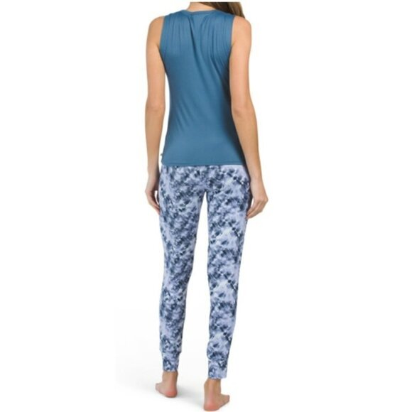 NWT LUCKY BRAND Ultra Soft Tank & Tie Dye Joggers PJ Lounge Pajama Set - Picture 4 of 6